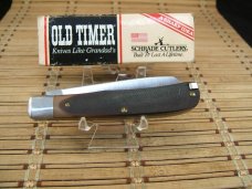 SCHRADE OLD TIMER 96OT BEARHEAD TRAPPER U.S.A. NIB CARBON STEEL POCKET KNIFE W/TWEEZERS & SCRIBE SCHRADE OLD TIMER 96OT BEARHEAD TRAPPER U.S.A. NIB CARBON STEEL POCKET KNIFE W/TWEEZERS & SCRIBE