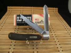SCHRADE OLD TIMER 96OT BEARHEAD TRAPPER U.S.A. NIB CARBON STEEL POCKET KNIFE W/TWEEZERS & SCRIBE SCHRADE OLD TIMER 96OT BEARHEAD TRAPPER U.S.A. NIB CARBON STEEL POCKET KNIFE W/TWEEZERS & SCRIBE