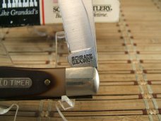 SCHRADE OLD TIMER 96OT BEARHEAD TRAPPER U.S.A. NIB CARBON STEEL POCKET KNIFE W/TWEEZERS & SCRIBE SCHRADE OLD TIMER 96OT BEARHEAD TRAPPER U.S.A. NIB CARBON STEEL POCKET KNIFE W/TWEEZERS & SCRIBE