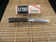 SCHRADE OLD TIMER 96OT BEARHEAD TRAPPER U.S.A. NIB CARBON STEEL POCKET KNIFE W/TWEEZERS & SCRIBE SCHRADE OLD TIMER 96OT BEARHEAD TRAPPER U.S.A. NIB CARBON STEEL POCKET KNIFE W/TWEEZERS & SCRIBE