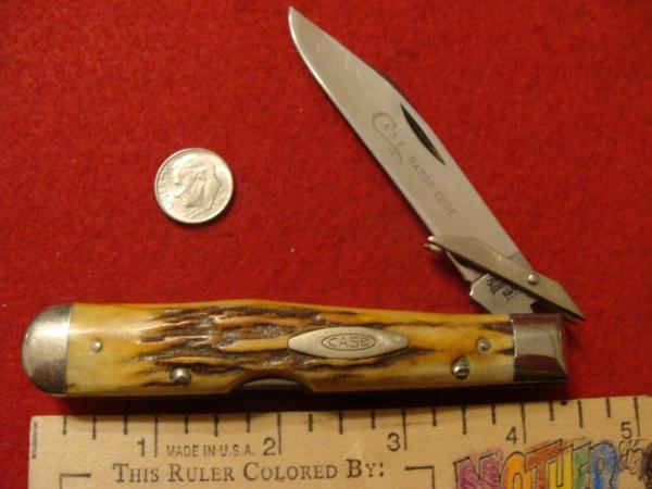 Case XX Cheetah Razor Edge #5111 1/2 L Stag 1976 Case XX Cheetah Razor Edge #5111 1/2 L Stag 1976