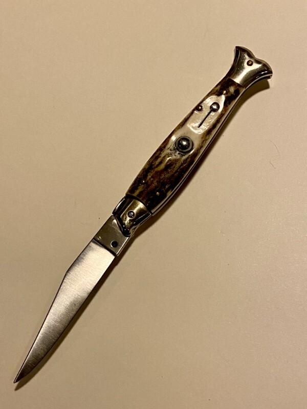 20cm / 7.75" Unmarked Fish Pick Lock Stag Beltrame Make EX 20cm / 7.75" Unmarked Fish Pick Lock Stag Beltrame Make EX