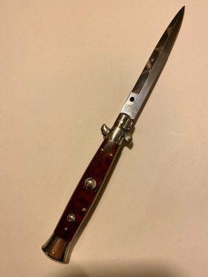 AGA Campolin 25cm 10" 5mm Bayonet Pick Lock Snakewood 2016 Rare Collectible Size EX 