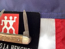 Antique J A Henckels 3 Blade (Knife, File, Sissors) Multiuse Gentelmens Camping Pocket Knife w/ Stag Antique J A Henckels 3 Blade (Knife, File, Sissors) Multiuse Gentelmens Camping Pocket Knife w/ Stag