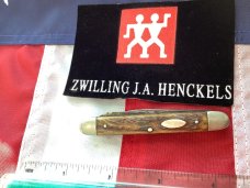 Antique J A Henckels 3 Blade (Knife, File, Sissors) Multiuse Gentelmens Camping Pocket Knife w/ Stag Antique J A Henckels 3 Blade (Knife, File, Sissors) Multiuse Gentelmens Camping Pocket Knife w/ Stag