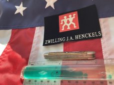 Antique J A Henckels 3 Blade (Knife, File, Sissors) Multiuse Gentelmens Camping Pocket Knife w/ Stag Antique J A Henckels 3 Blade (Knife, File, Sissors) Multiuse Gentelmens Camping Pocket Knife w/ Stag