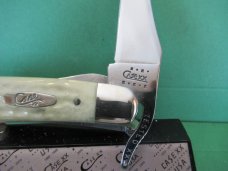 Case XX 2001 Natural Bone Russlock Pattern # 61953L SS Case XX 2001 Natural Bone Russlock Pattern # 61953L SS