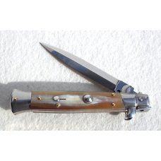 NEW FRANK BELTRAME 9" FRENCH BOVINE HORN ITALIAN STILETTO