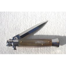 NEW FRANK BELTRAME 9" FRENCH BOVINE HORN ITALIAN STILETTO