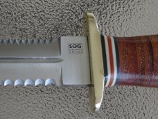 EXTREMELY RARE SOG Dessert Dagger; LTD Leather Edition; #173 of 250