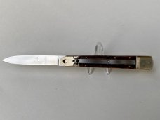 Hubertus Slim 20cm / 8" Stag Leverlock EX Condition W. Germany Etch 1980's Hubertus Slim 20cm / 8" Stag Leverlock EX Condition W. Germany Etch 1980's