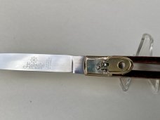 Hubertus Slim 20cm / 8" Stag Leverlock EX Condition W. Germany Etch 1980's Hubertus Slim 20cm / 8" Stag Leverlock EX Condition W. Germany Etch 1980's