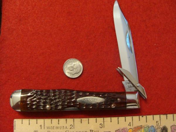 Case XX Cheetah #6111 1/2 L Pretty Bone 1972 