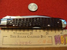 Case XX Cheetah #6111 1/2 L Pretty Bone 1972 