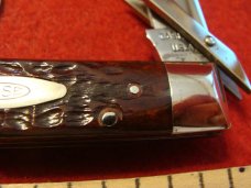 Case XX Cheetah #6111 1/2 L Pretty Bone 1972 