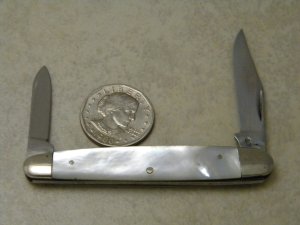 Queen Steel #4 Pearl Pen Knife