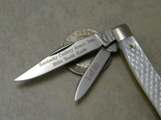 Queen Cut Co #14 Kentucky Cutlery Assoc. 2004 Youth Pearl Jack Knife Queen Cut Co #14 Kentucky Cutlery Assoc. 2004 Youth Pearl Jack Knife