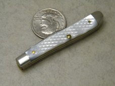 Queen Cut Co #14 Kentucky Cutlery Assoc. 2004 Youth Pearl Jack Knife Queen Cut Co #14 Kentucky Cutlery Assoc. 2004 Youth Pearl Jack Knife