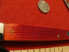 Case XX Melon Tester USA #6100 SS "Christmas Knife"  Bone 2012