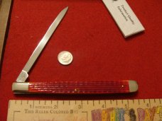 Case XX Melon Tester USA #6100 SS "Christmas Knife"  Bone 2012