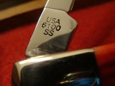 Case XX Melon Tester USA #6100 SS "Christmas Knife"  Bone 2012