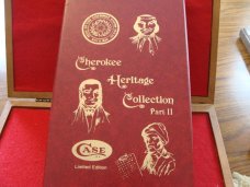 Case XX Canoe Collection "Cherokee Heritage Collection"  Yellow Handle 1984
