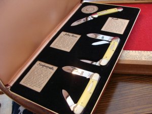 Case XX Canoe Collection "Cherokee Heritage Collection"  Yellow Handle 1984