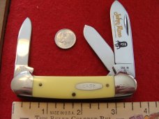 Case XX Canoe Collection "Cherokee Heritage Collection"  Yellow Handle 1984