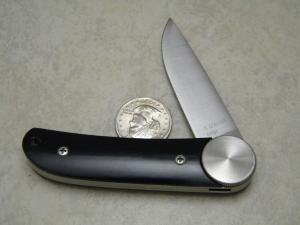 Florinox Made in France D Lemaire Design Horn Roll Open Linerlock Knife *
