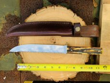 UNUSUAL BRAND & KNIFE DIXIELAND OUTDOOR AL. *BOWIE*