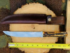 UNUSUAL BRAND & KNIFE DIXIELAND OUTDOOR AL. *BOWIE*