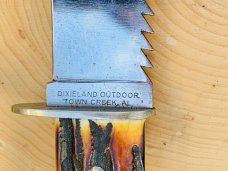 UNUSUAL BRAND & KNIFE DIXIELAND OUTDOOR AL. *BOWIE*