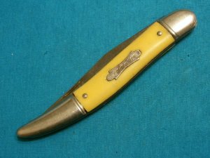 VINTAGE COLONIAL PROV USA FOLDING POCKET TEXAS TOOTHPICK TICKLER FISH KNIFE KNIVES OLD CAMILLUS