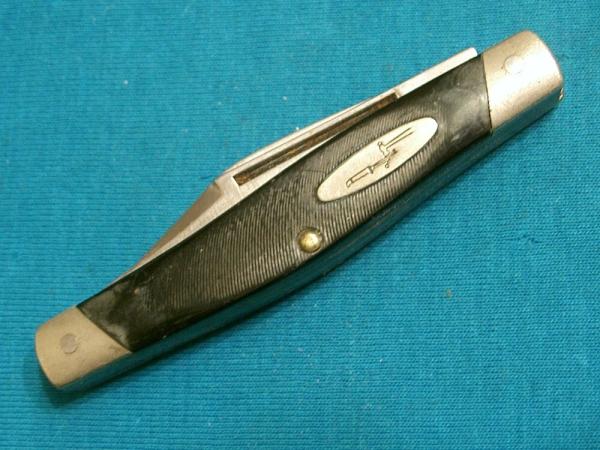 VINTAGE BUCK 303 USA CADET STOCKMAN FOLDING POCKET PEN JACK WHITTLING KNIFE KNIVES OLD
