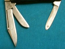 VINTAGE BUCK 303 USA CADET STOCKMAN FOLDING POCKET PEN JACK WHITTLING KNIFE KNIVES OLD