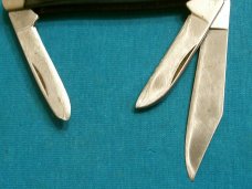 VINTAGE BUCK 303 USA CADET STOCKMAN FOLDING POCKET PEN JACK WHITTLING KNIFE KNIVES OLD