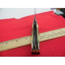 sale ends sunday feb 6th RARE KABAR FIND STAG FOLDING HUNTER 1950-1970 WITH A SERRATED BLADE UNUSED
