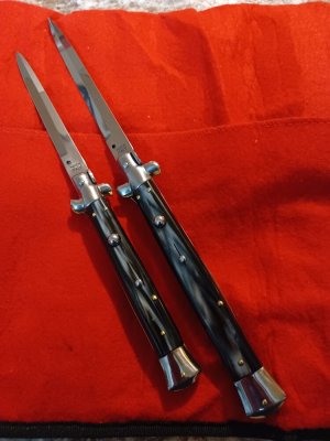 2 SKM Stilettos 13"&11" horn Imitation. 