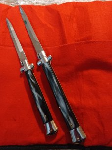 2 SKM Stilettos 13"&11" horn Imitation. 2 SKM Stilettos 13"&11" horn Imitation.