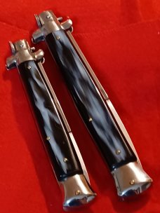 2 SKM Stilettos 13"&11" horn Imitation. 2 SKM Stilettos 13"&11" horn Imitation.