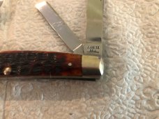 Case XX U.S.A. 64052 red bone 10 dots