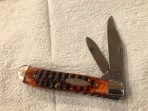 Case XX U.S.A. 6207 9 dots red bone