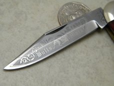 Bulldog Brand Hammer Forged Solingen Germany 1993 PROTOTYPE Bone Whittler Knife Bulldog Brand Hammer Forged Solingen Germany 1993 PROTOTYPE Bone Whittler Knife