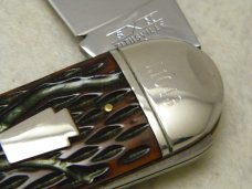 Schatt and Morgan Titusville PA Queen Bone NKCA 2008 Club Elephant Toe Knife