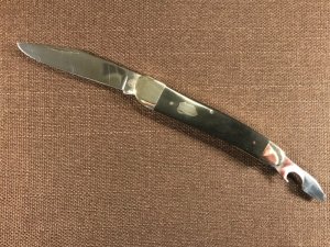 Friedrich Hartkopf Ebony Pocket Knife with Screwdriver Cap Lifter
