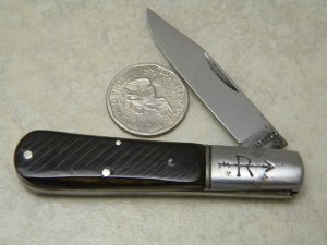 Vintage Russell USA Bone Barlow Knife