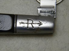 Vintage Russell USA Bone Barlow Knife Vintage Russell USA Bone Barlow Knife