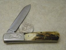 Bob Cargill Stag Barlow Knife - Buckeye Knife Club 1978