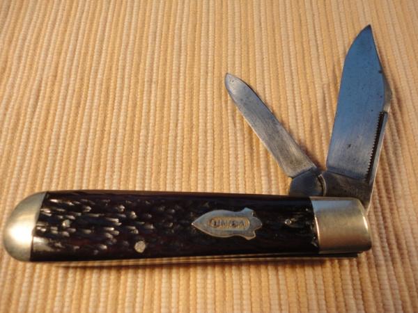 UNION CUTLERY CO (KA-BAR) OLEAN N.Y. U.S.A. JIGGED BONE SWELL END JACK