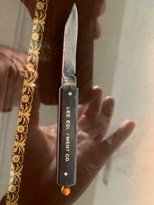 Vintage Schrade Advertiseing Pull Ball Switchblade